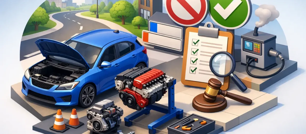 Motorswap regelgeving uitgelegd voor straatgebruik