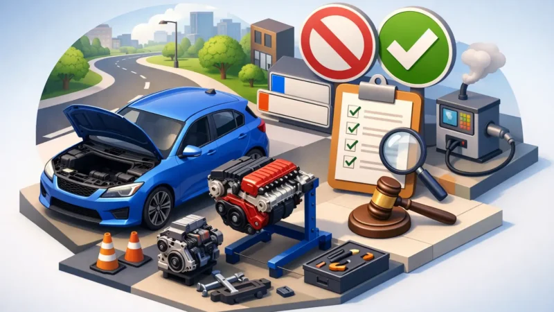 Motorswap regelgeving uitgelegd voor straatgebruik