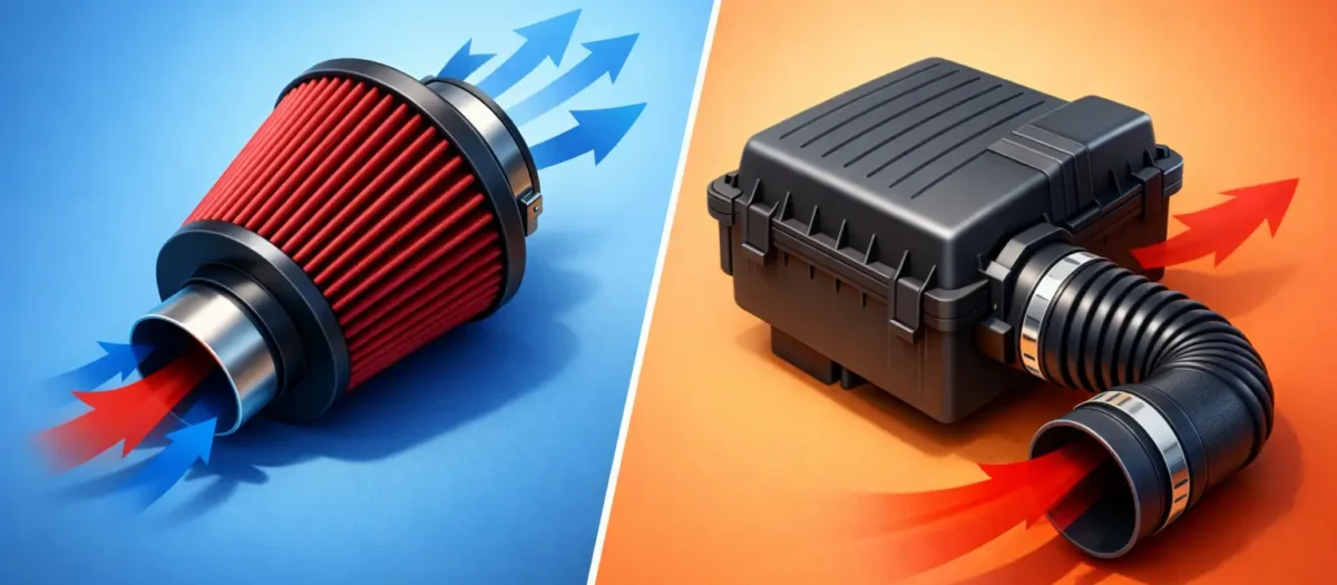 Open luchtfilter versus airbox: wat werkt beter?
