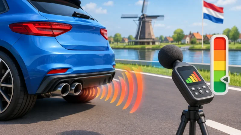 Hoeveel geluid mag je uitlaat in Nederland maken?