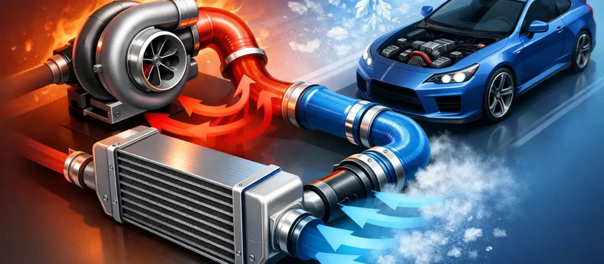 Inlaattemperatuur verlagen bij je turboauto