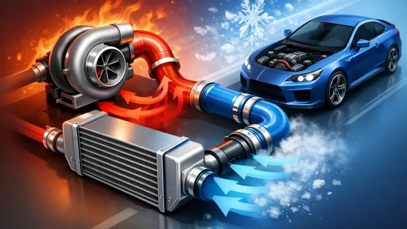 Inlaattemperatuur verlagen bij je turboauto