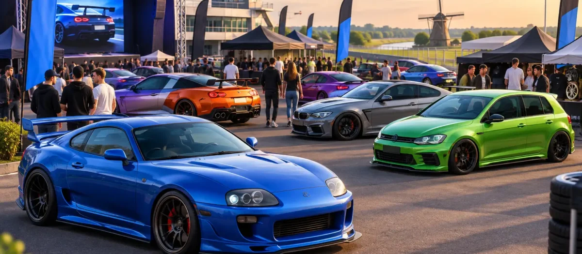 Top tuning evenementen Nederland voor autoliefhebbers