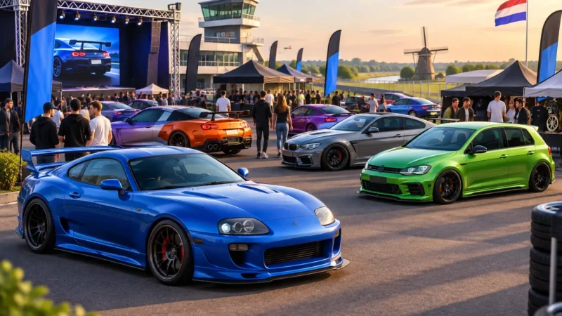 Top tuning evenementen Nederland voor autoliefhebbers