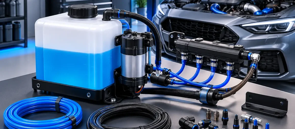 Water methanol installatie gids voor tuners